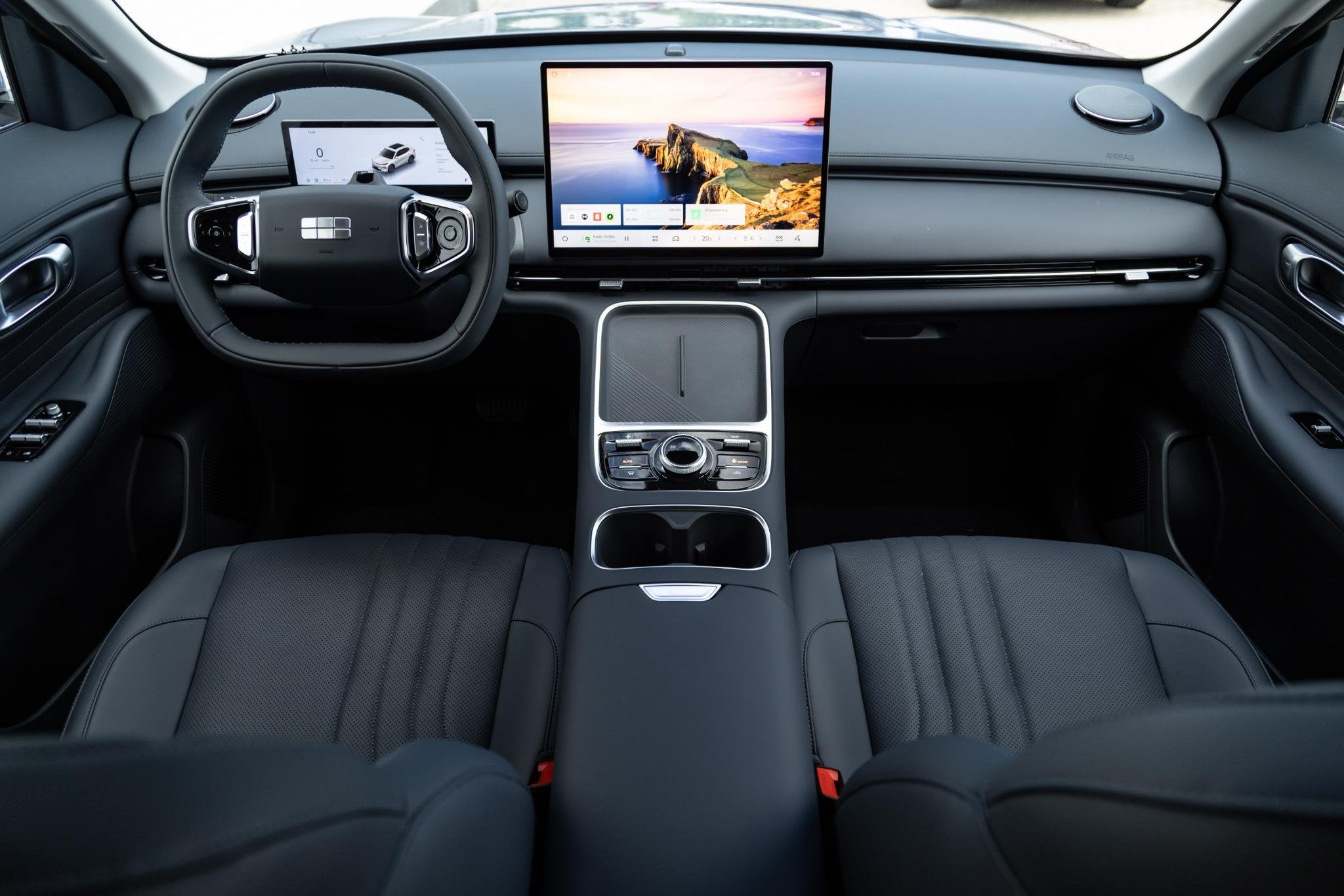 Geely Starray EM-i 1.5 Pro | 83km Elektrisch bereik | 360 Ca, Auto's, Gebruikt, Euro 6, 4 cilinders, Blauw