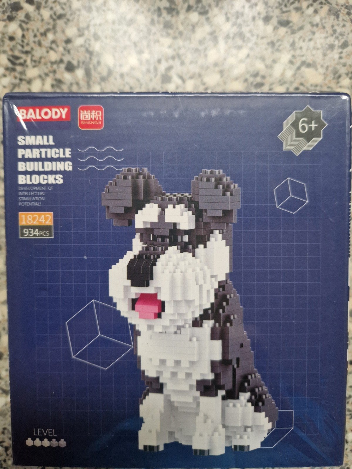 Balody Bouwblokken Hond - Husky - 934 Stuks, Ophalen of Verzenden, Nieuw, Overige merken