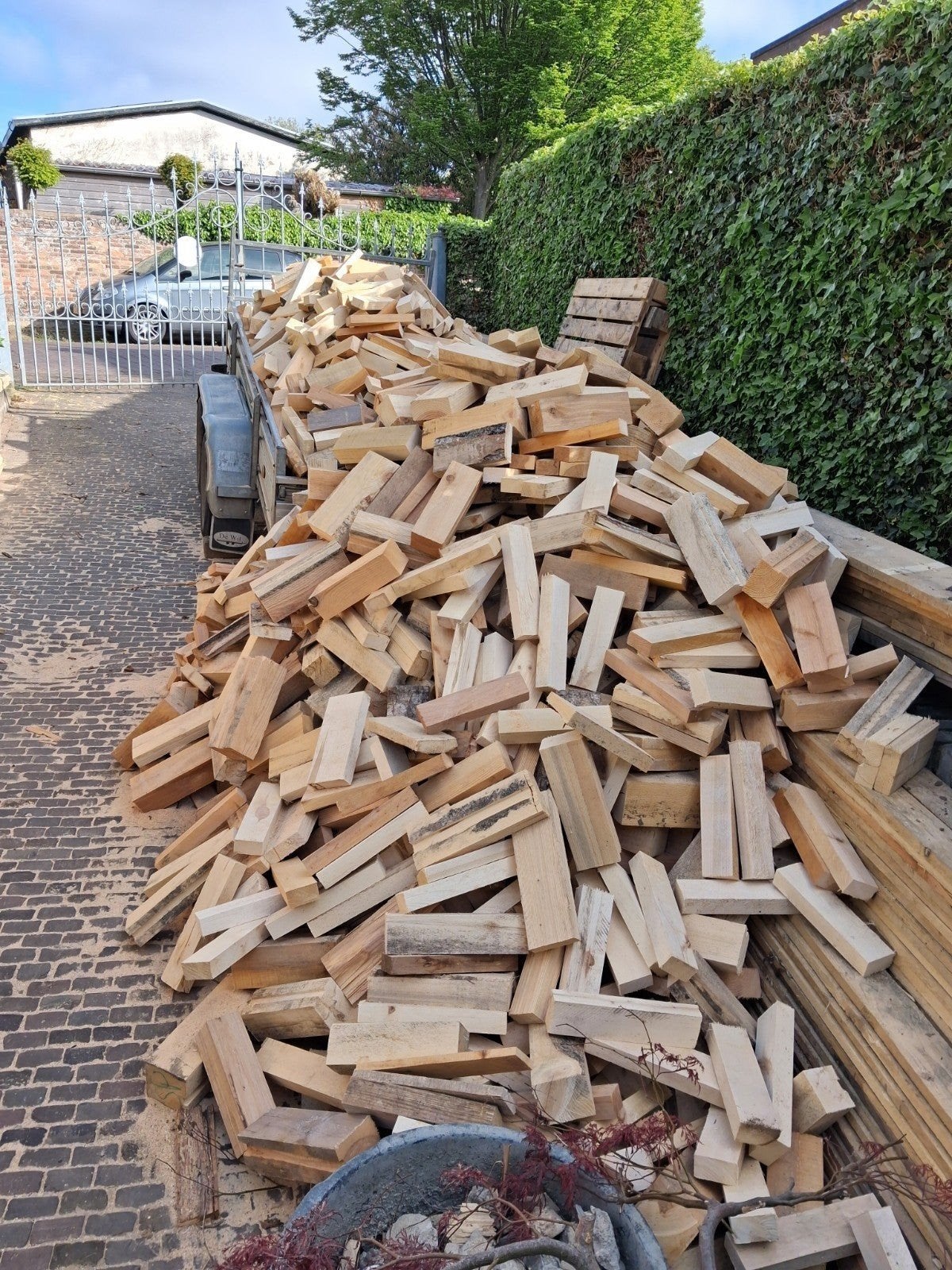 Haardhout/ kachelhout., Tuin en Terras, Haardhout, Minder dan 3 m³, Ophalen of Verzenden