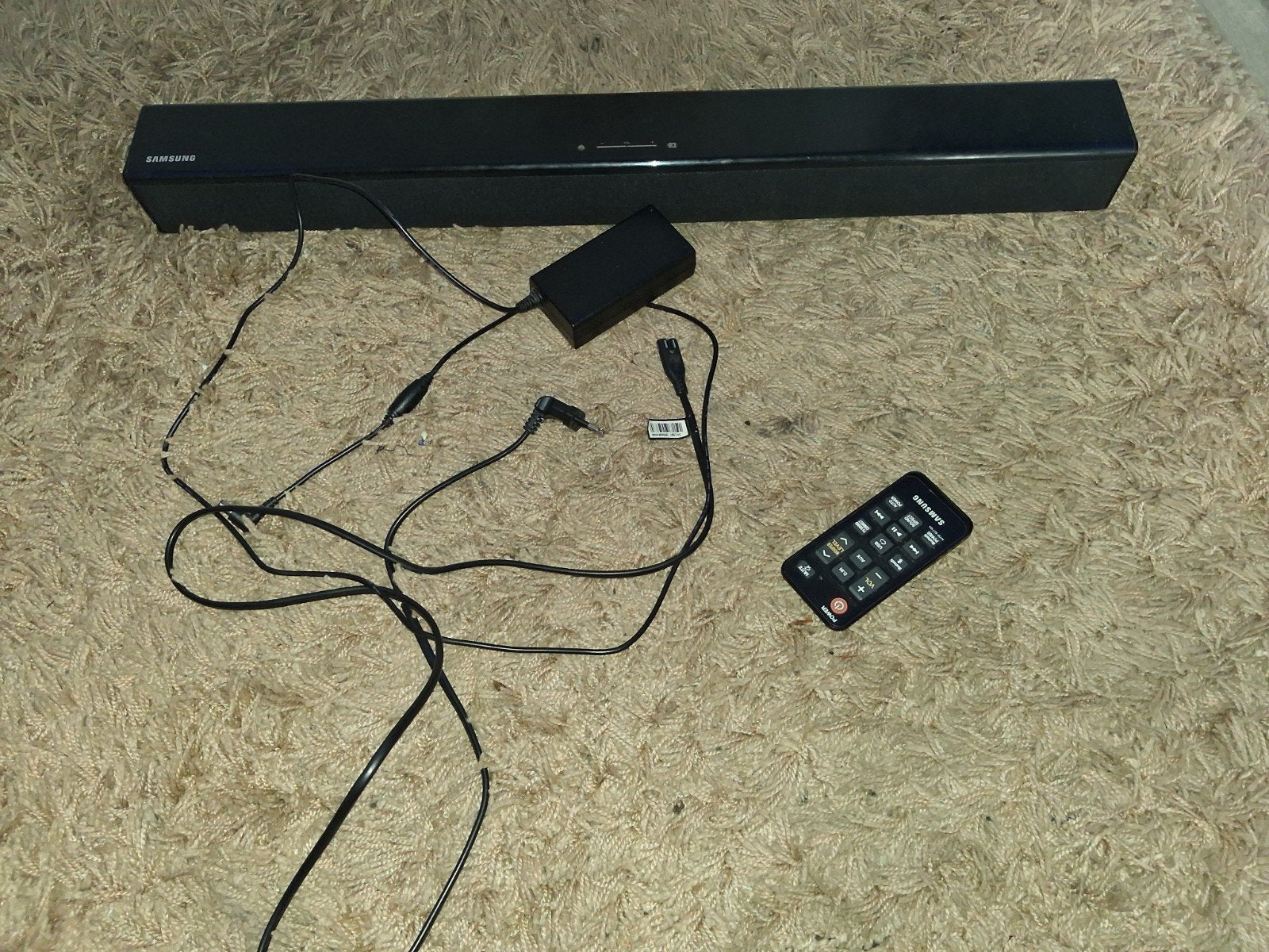 Samsung Soundbar met afstandsbediening en Bluetooth, Ophalen of Verzenden, Bluetooth, Gebruikt