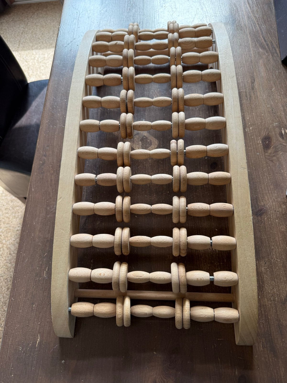 Houtenl rug massage roller, Ophalen of Verzenden, Gebruikt, Apparaat