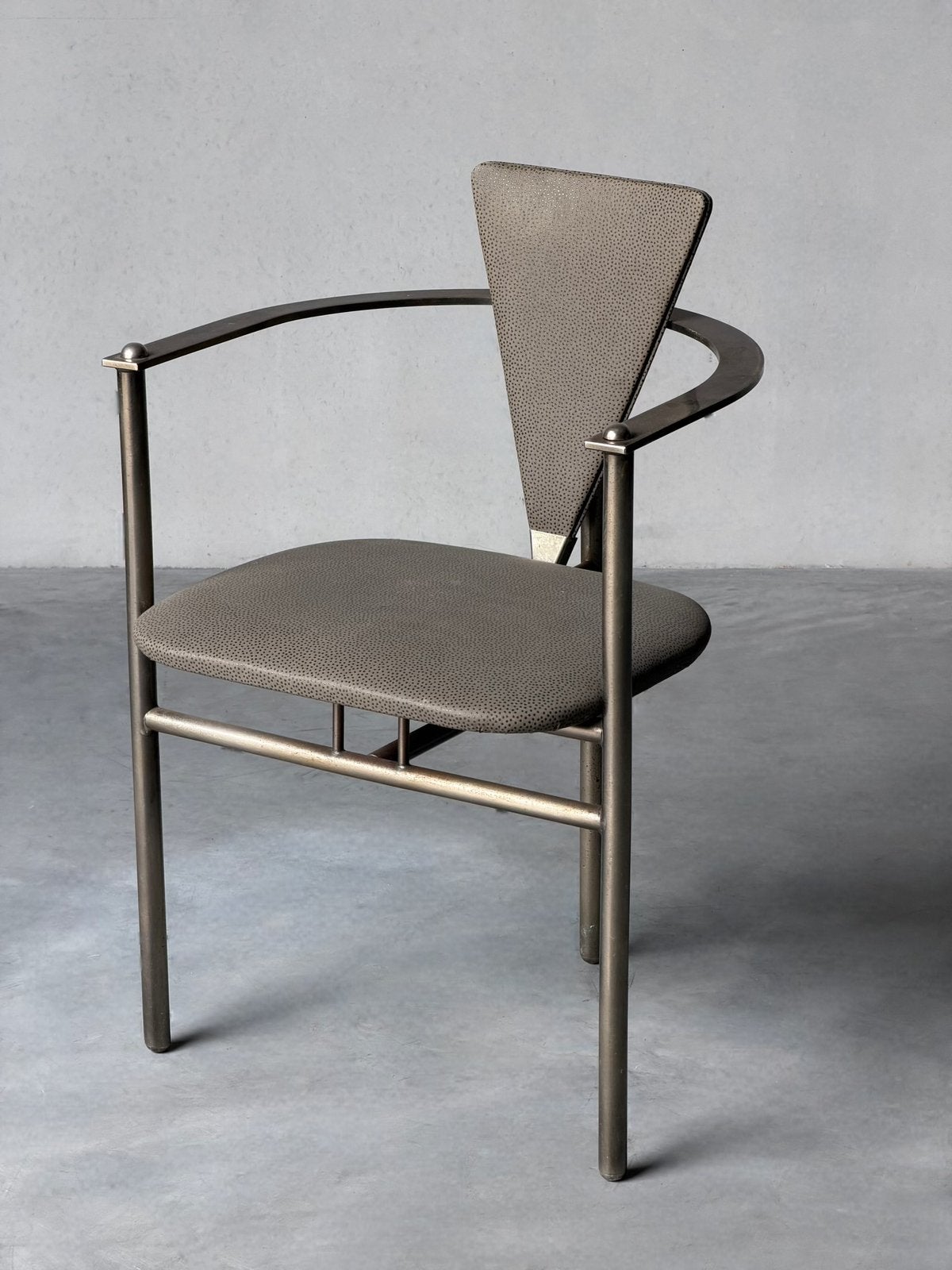 Vintage design Philippe Starck voor Belgochrom stoelen, 1980, Ophalen, Zo goed als nieuw, Twee