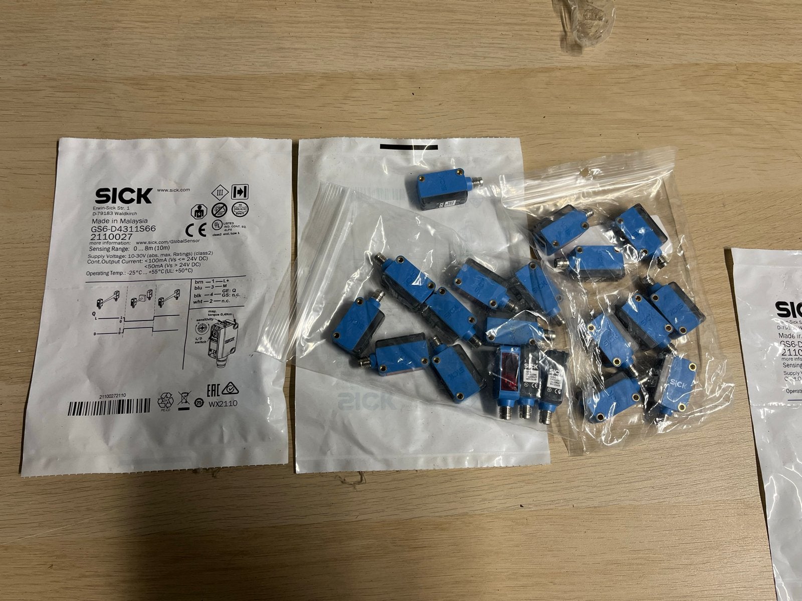 SICK GS6-D4311S66 Miniatursensor (20 stuks), Ophalen of Verzenden, Nieuw