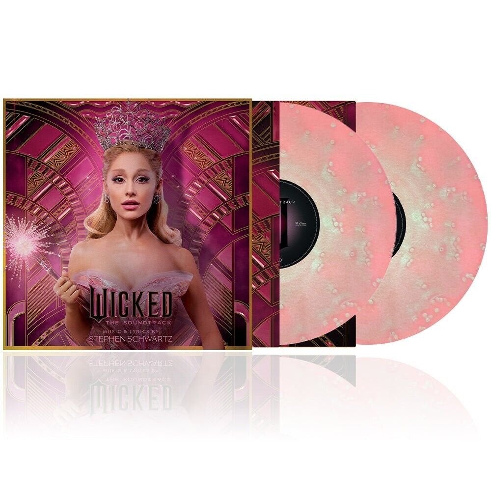 SEALED Wicked Soundtrack Glinda Ariana Grande Splatter Vinyl, Geseald, 12 inch, Nieuw in verpakking, Dubbel-LP