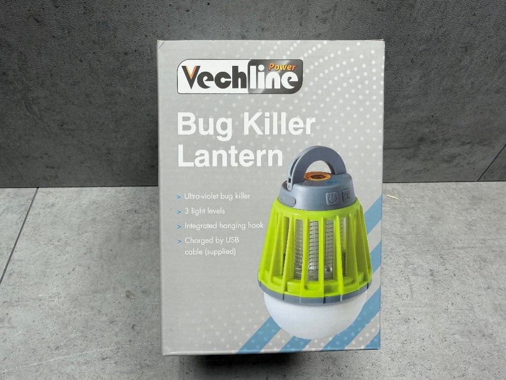 Vechline Bug Killer Lantarn - oplaadbaar - NIEUW - 11161, Ophalen of Verzenden, Nieuw
