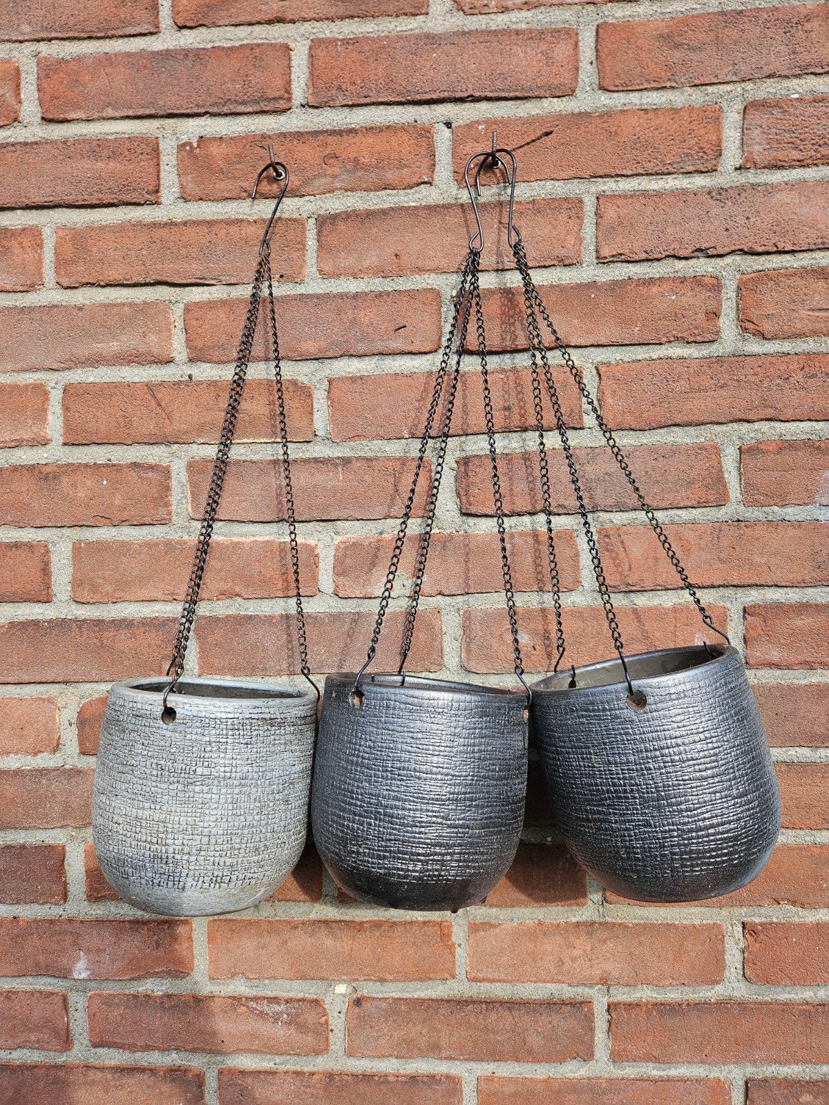 Hangpotten van Mica, Ophalen, Steen, Gebruikt, Minder dan 30 cm