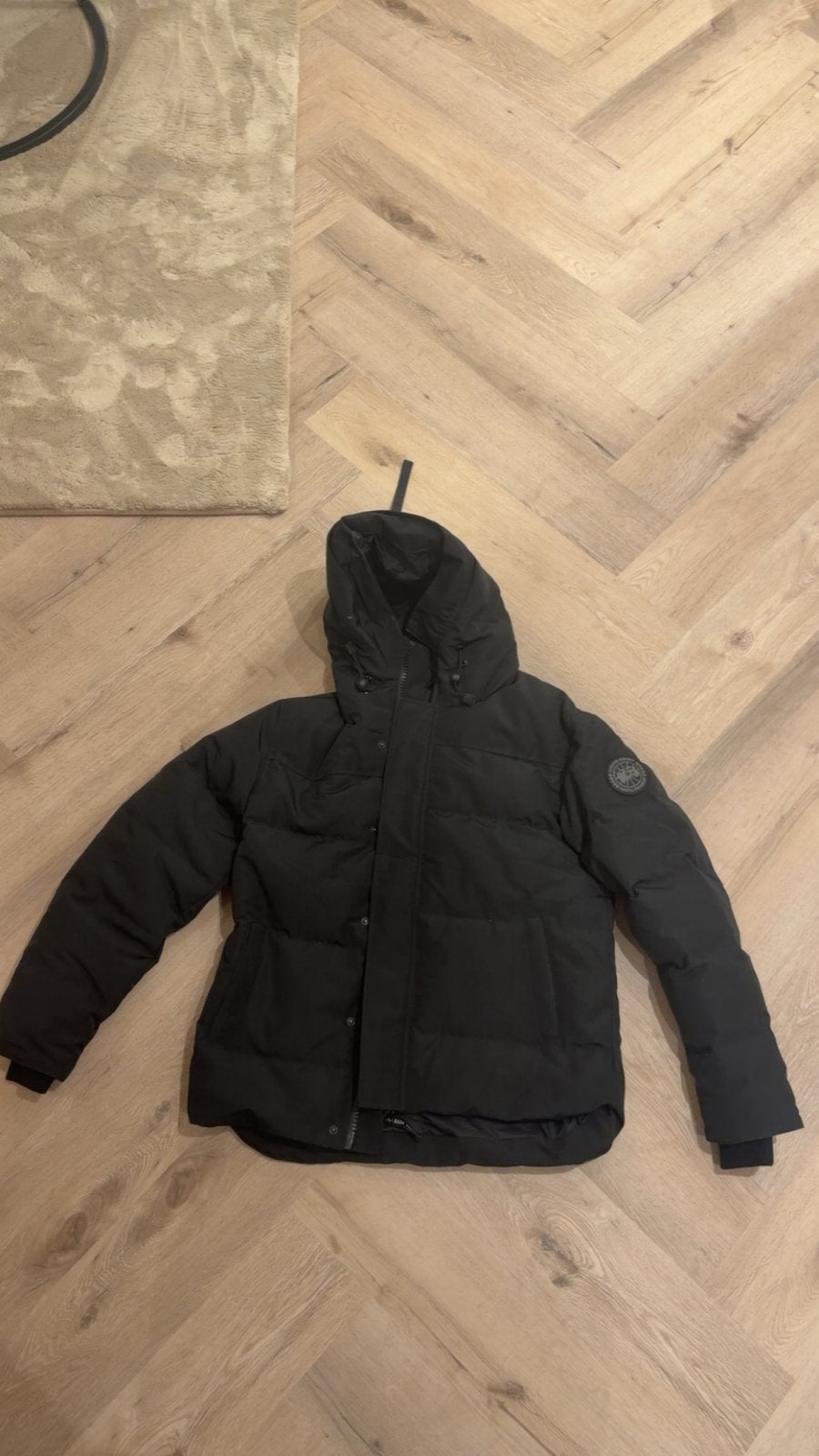 Canada Goose jas – Zwart, Ophalen of Verzenden, Zo goed als nieuw, Maat 56/58 (XL), Zwart