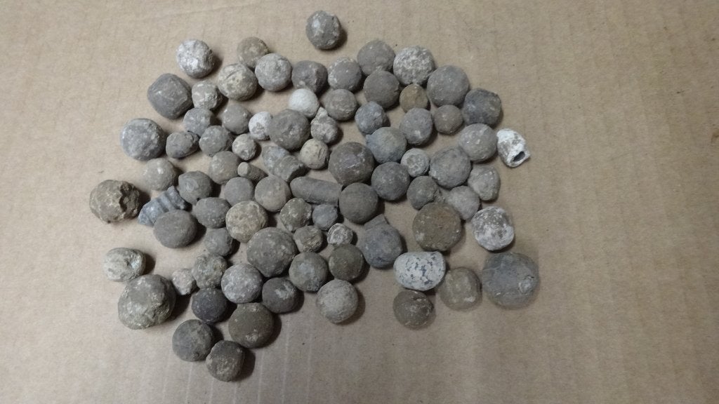 1 kg. musketkogels Bodemvondsten, Ophalen of Verzenden, Landmacht, Nederland, Hulzen of Bodemvondsten