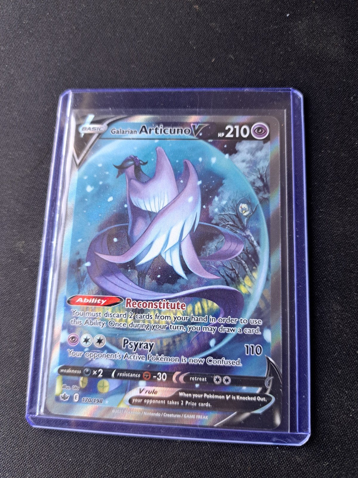 Galarian Articuno V Pokémon kaart, Hobby en Vrije tijd, Verzamelkaartspellen | Pokémon, Ophalen of Verzenden