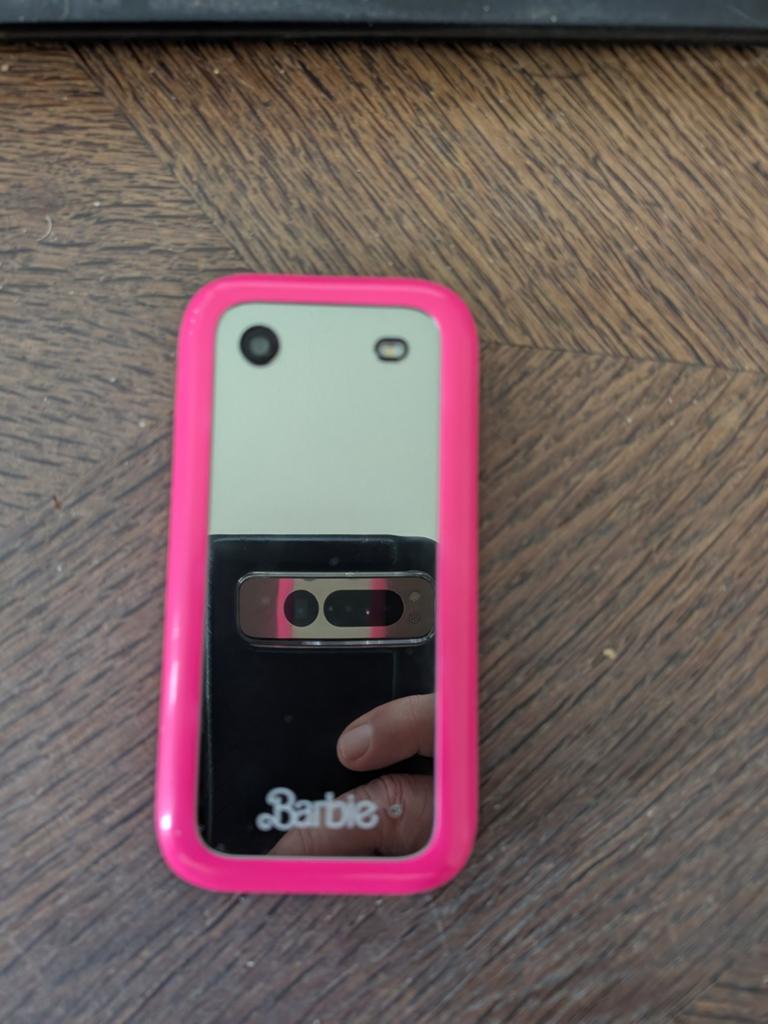 Barbie HMD Flip Telefoon - Zo goed als nieuw, Verzenden