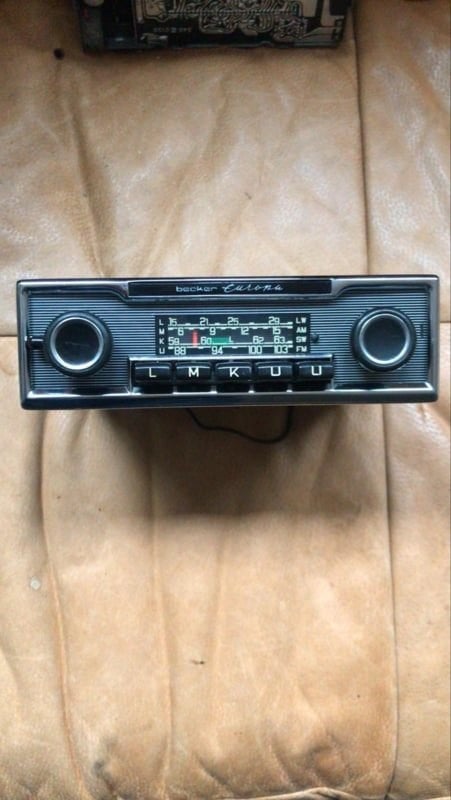Becker Europa Mercedes autoradio LMKU gereviseerd, Verzenden, Gebruikt