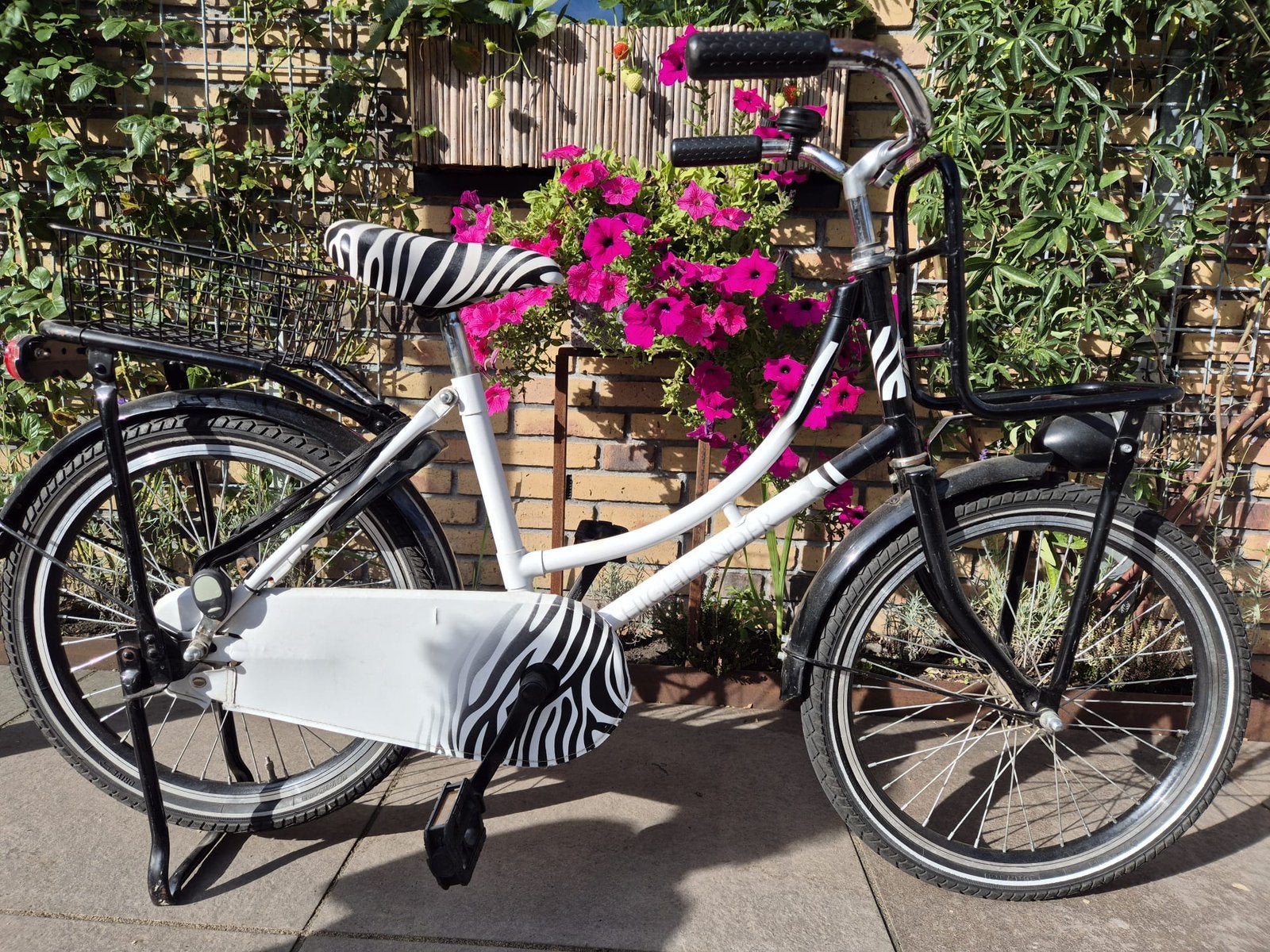 Zebra meidenfiets 20inch, Fietsen en Brommers, Ophalen, Zo goed als nieuw, Minder dan 16 inch