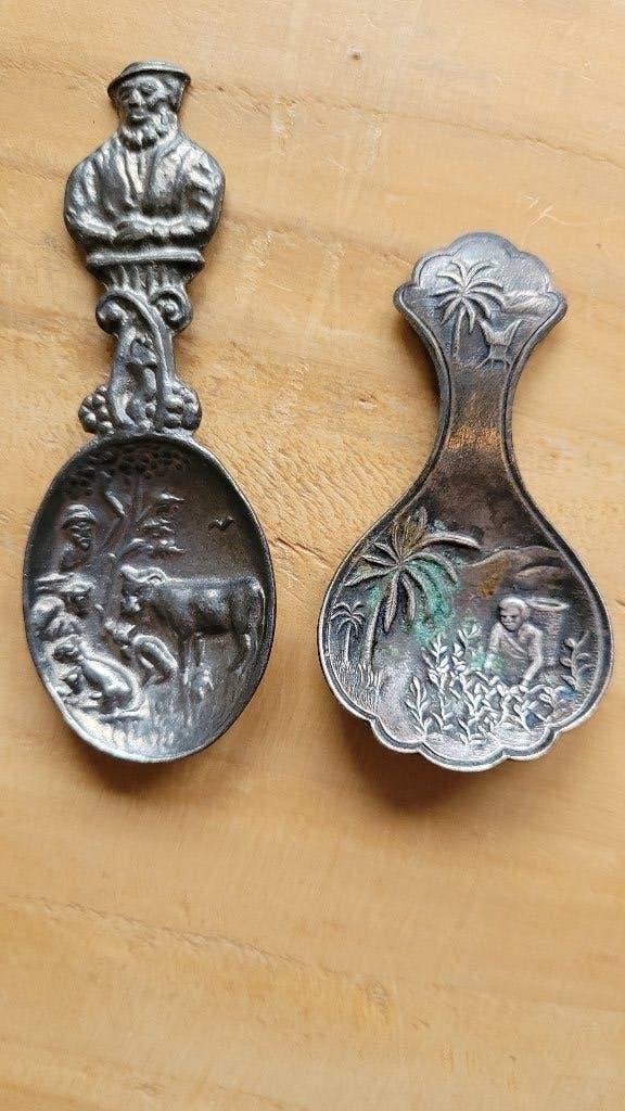tinnen lepels, Antiek en Kunst, Ophalen of Verzenden
