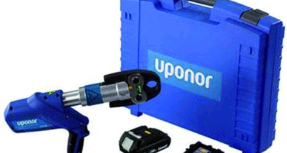 Uponor Perstang / Gereedschapspakket 14 16-20-25, Doe-het-zelf en Verbouw, Ophalen, Gebruikt, Overige typen, Overige merken