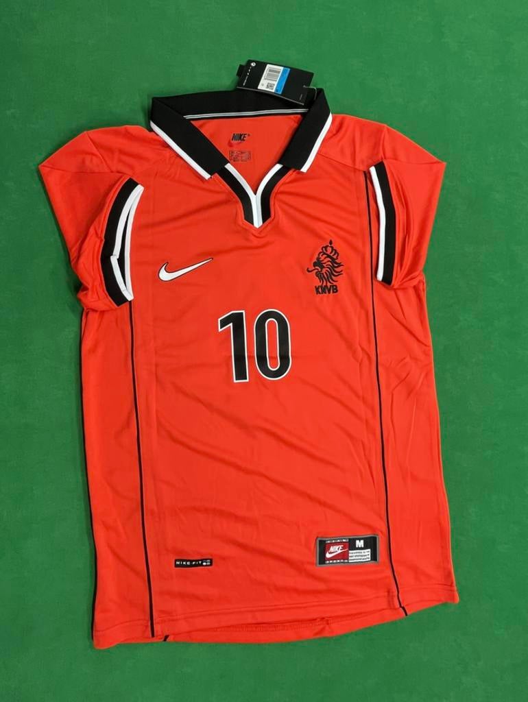 Retroshirt | Nederlands elftal | Seedorf 10 | WK 2002, Maat XL, Ophalen of Verzenden, Zo goed als nieuw, Shirt