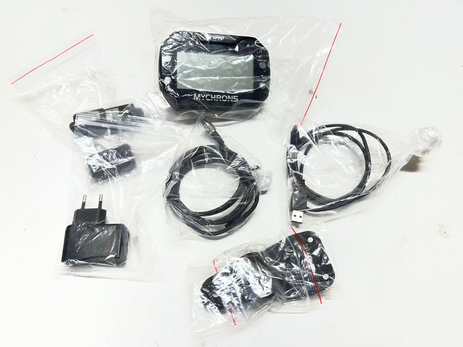 Aim Mychron 5 laptimer - compleet en extra’s, Sport en Fitness, Ophalen of Verzenden, Gebruikt, Onderdelen Kart