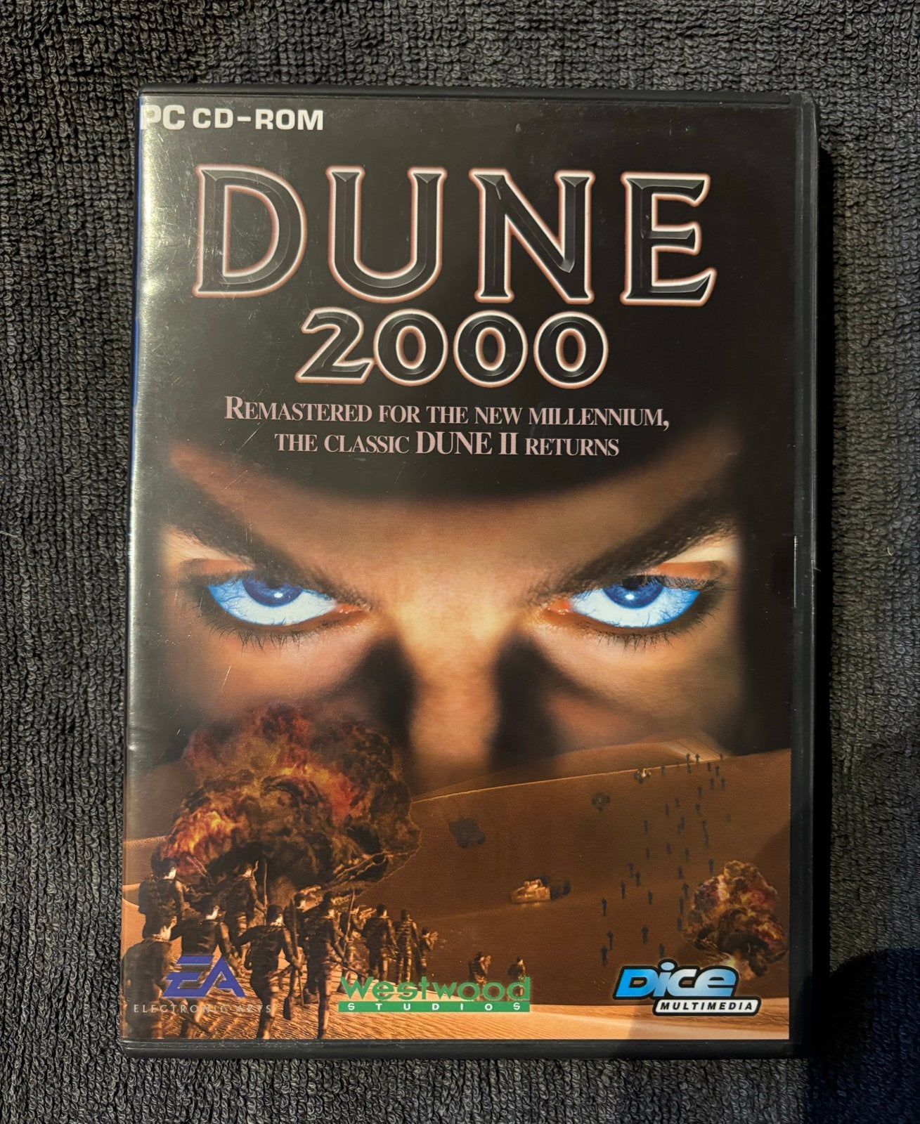 Dune 2000 PC CD-ROM - Klassieke Real-Time Strategie, Gebruikt, 1 speler, Ophalen of Verzenden, Strategie en Constructie
