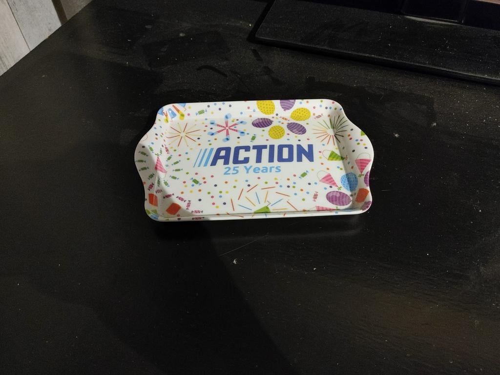 Action Tray - Limited Edition, Huis en Inrichting, Woonaccessoires | Dienbladen, Ophalen of Verzenden, Nieuw, Vierkant, Kunststof