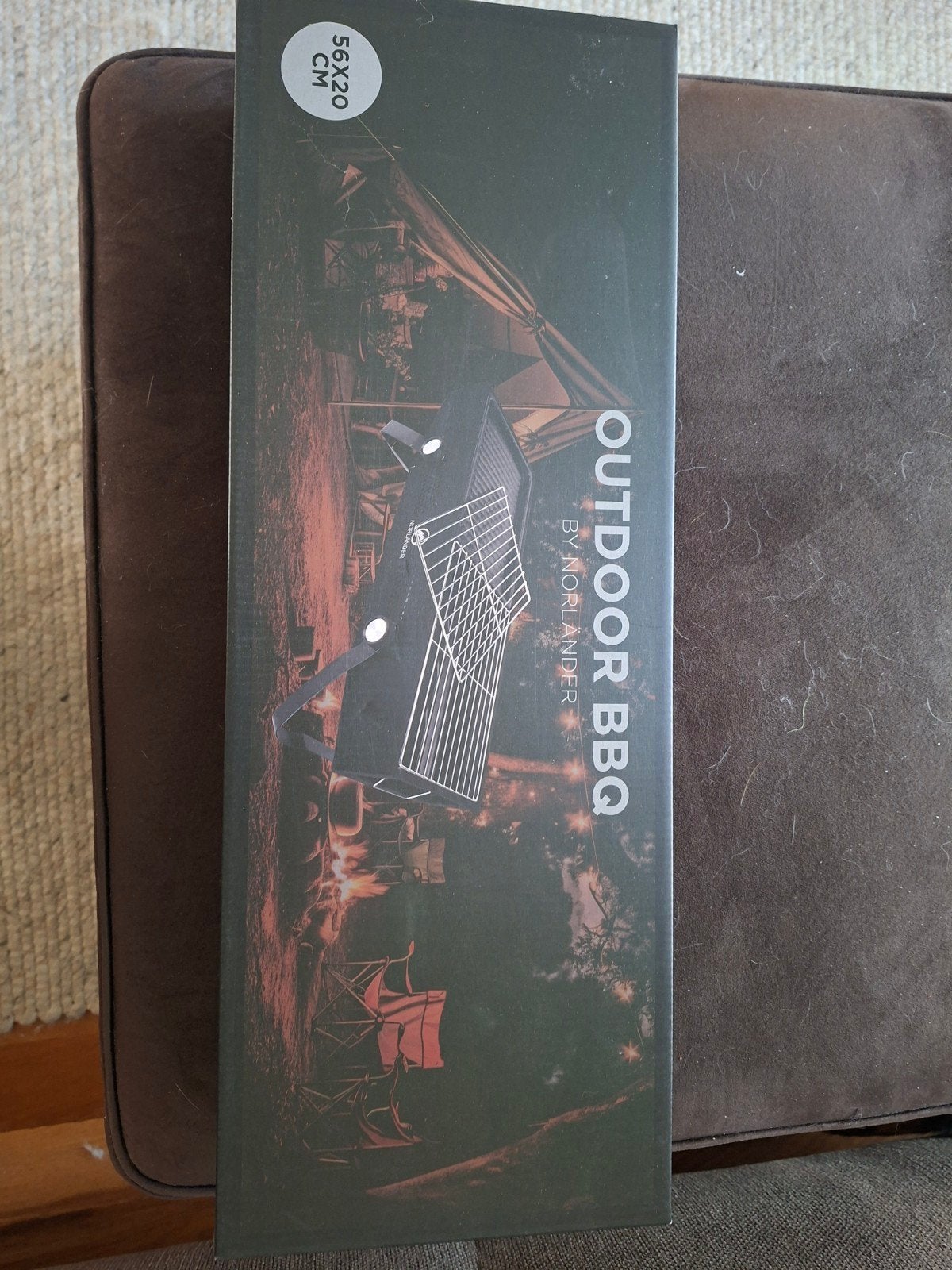 Outdoor BBQ by Norlander - Draagbare Grill 56x20 CM, Ophalen of Verzenden, Nieuw, Morlander