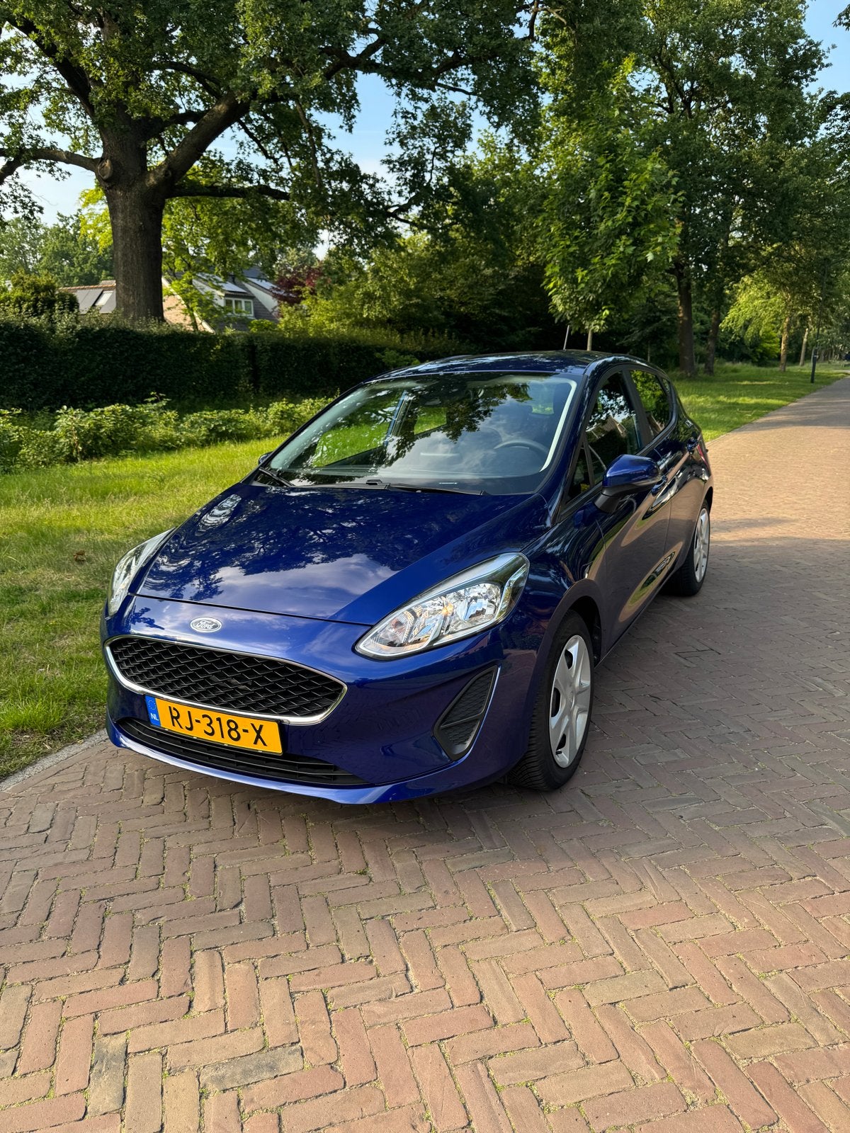 Ford Fiësta 1.1 85pk 5dr 2017 Blauw, Voorwielaandrijving, Stof, 750 kg, Blauw