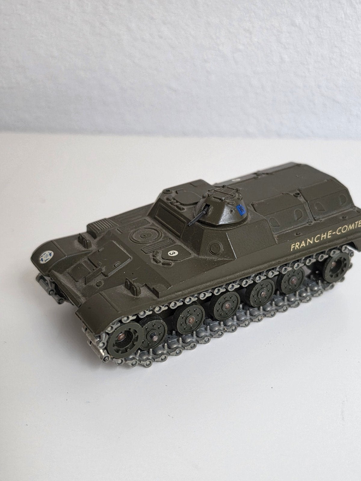 Solido AMX 13 VCI Tank - Franche-Comté - Vintage Speelgoed, Ophalen of Verzenden, Gebruikt
