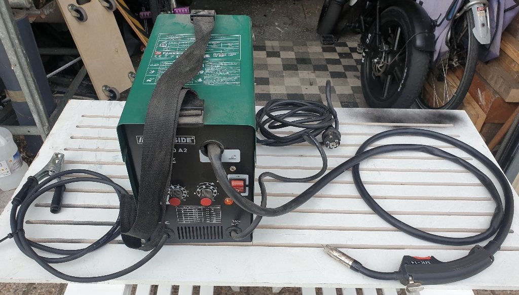 Comple mig lasapparaat zgan, Ophalen, Zo goed als nieuw, Minder dan 150 ampère, Co2