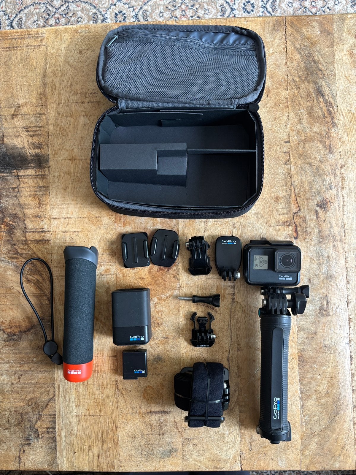 GoPro HERO7 Black – Complete set met originele accessoires, Ophalen of Verzenden, Zo goed als nieuw, GoPro