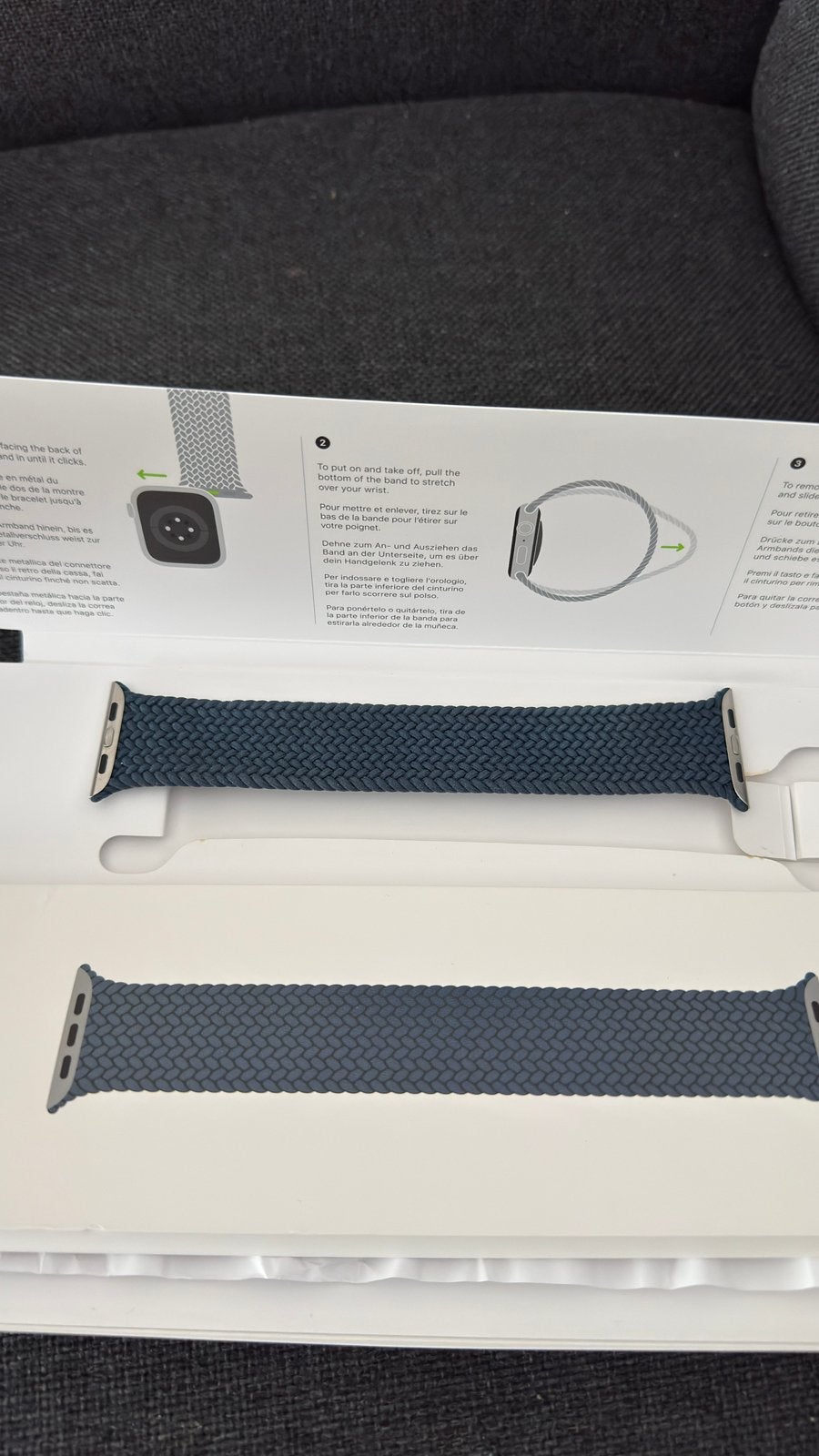 Apple watch band solo loop, Ophalen of Verzenden, Zo goed als nieuw, Overige thema's, Pons of Mal
