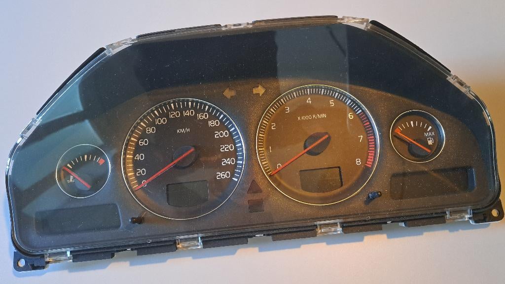 Volvo V70 snelheidsmeter (instrumentenpaneel) 8673259, Ophalen of Verzenden, Gebruikt, Volvo