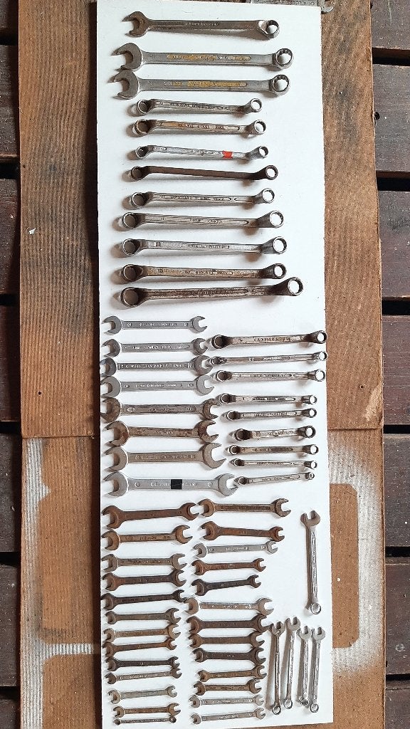 ring/steek sleutels, Doe-het-zelf en Verbouw, Gereedschap | Handgereedschap, Ophalen, Gebruikt