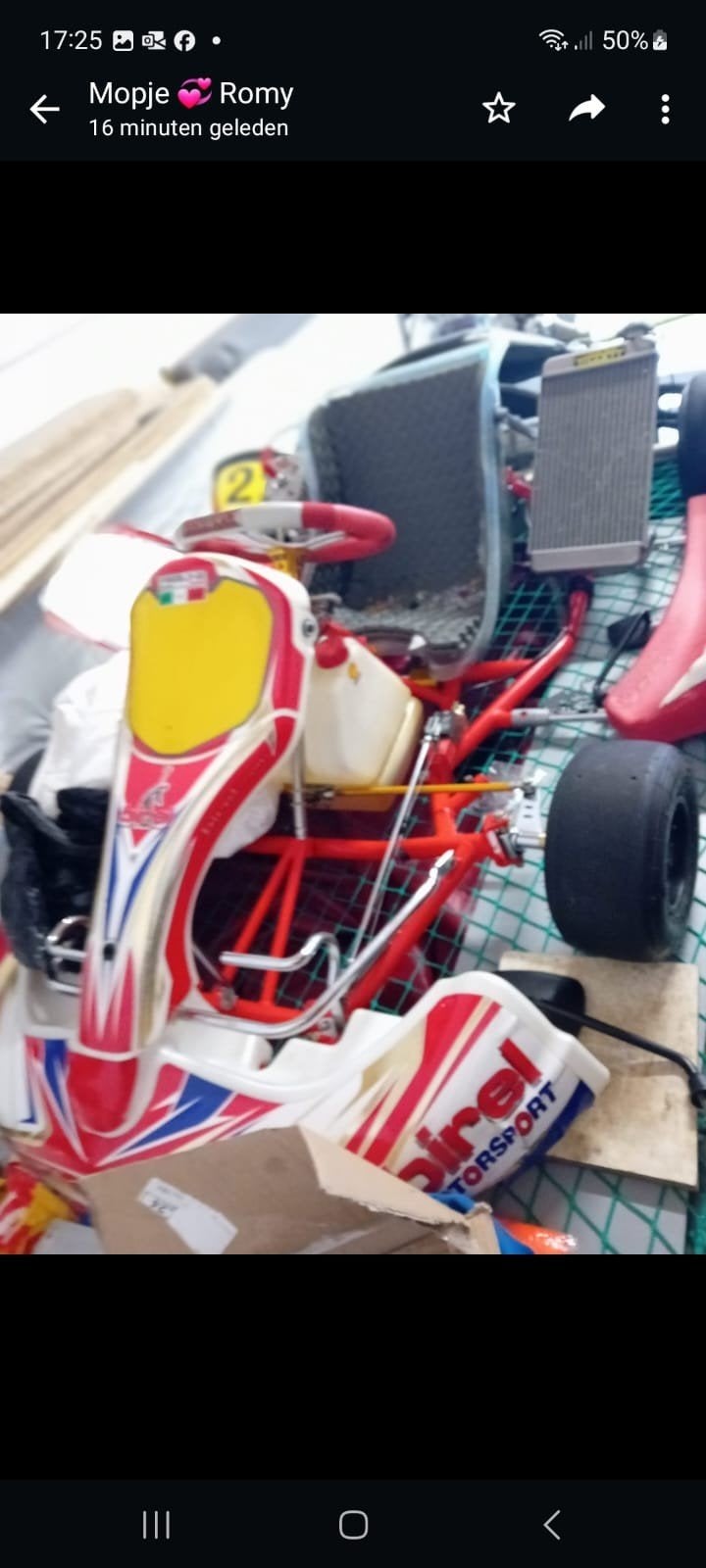 Birel kart, Sport en Fitness, Karting, Ophalen of Verzenden, Nieuw, Kart