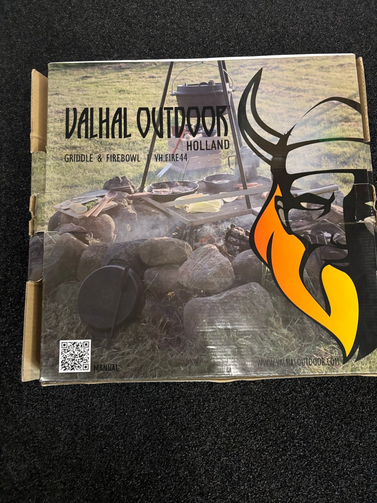 Valhal Outdoor Griddle & Firebowl VH.FIRE44, Ophalen of Verzenden, Nieuw, Vuurkorf