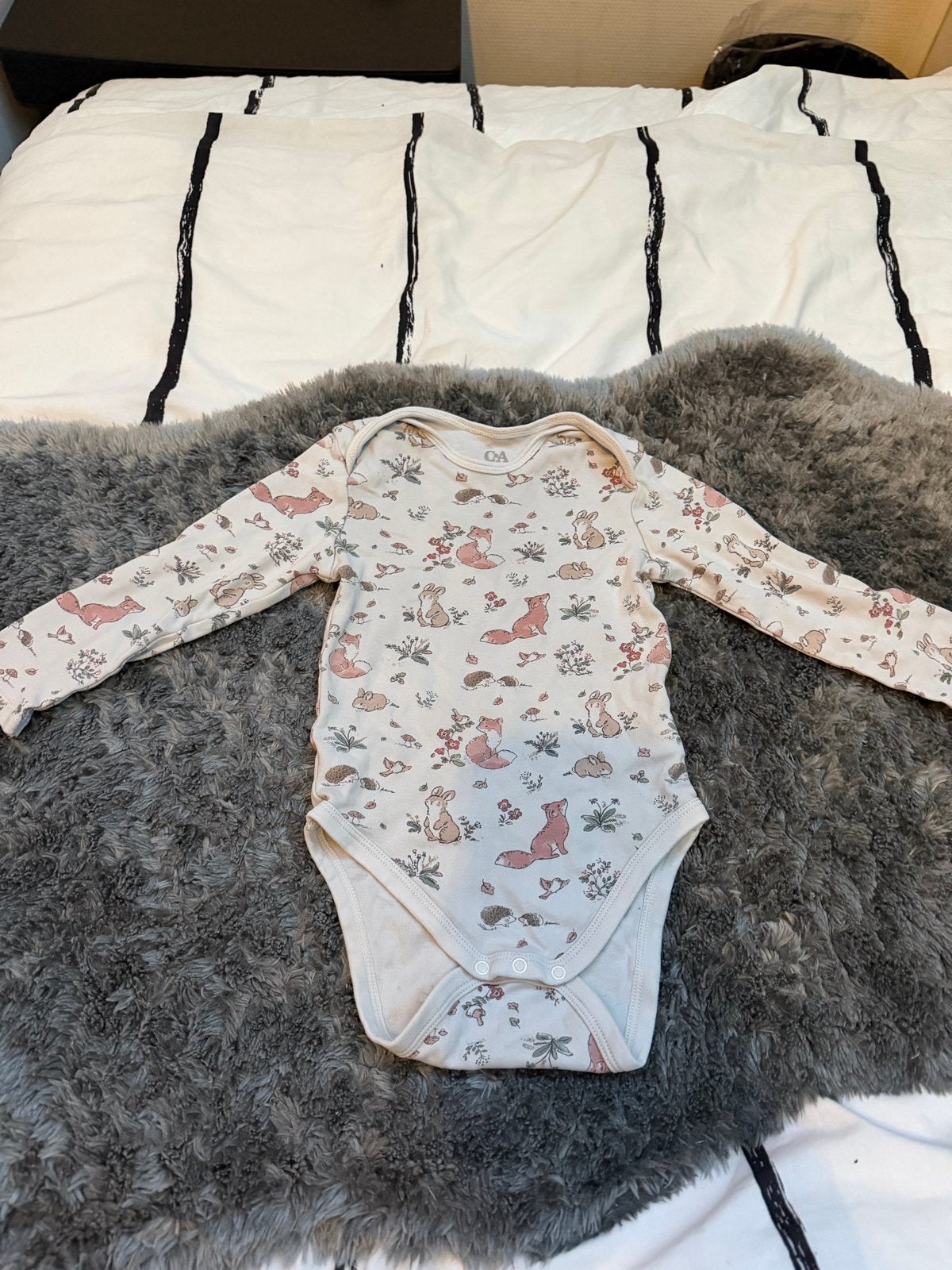 C&A Baby Romper Maat 92 met Dierenprint, Ophalen of Verzenden, Zo goed als nieuw, Jongen of Meisje, Nacht- of Onderkleding
