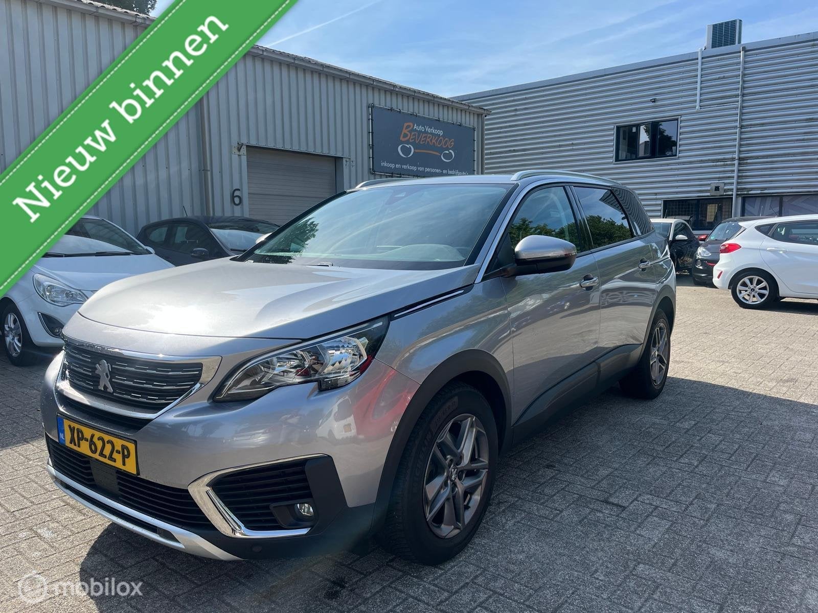 Peugeot 5008 1.2 PureTech Blue Lease Executive 7 pers., Voorwielaandrijving, Stof, Gebruikt, 1199 cc