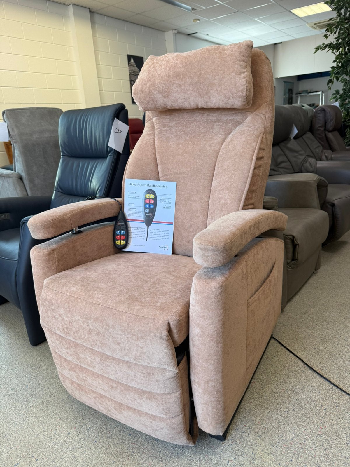 Fitform sta op relax stoel gratis bezorging relaxfauteuil