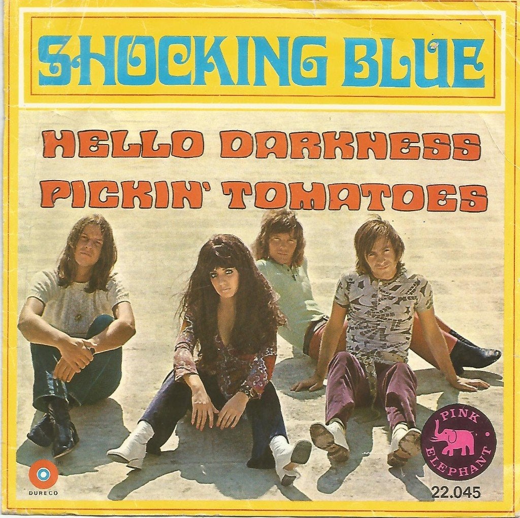 Shocking Blue – Hello Darkness (1970), Gebruikt, Fotohoes, 7 inch, Ophalen of Verzenden