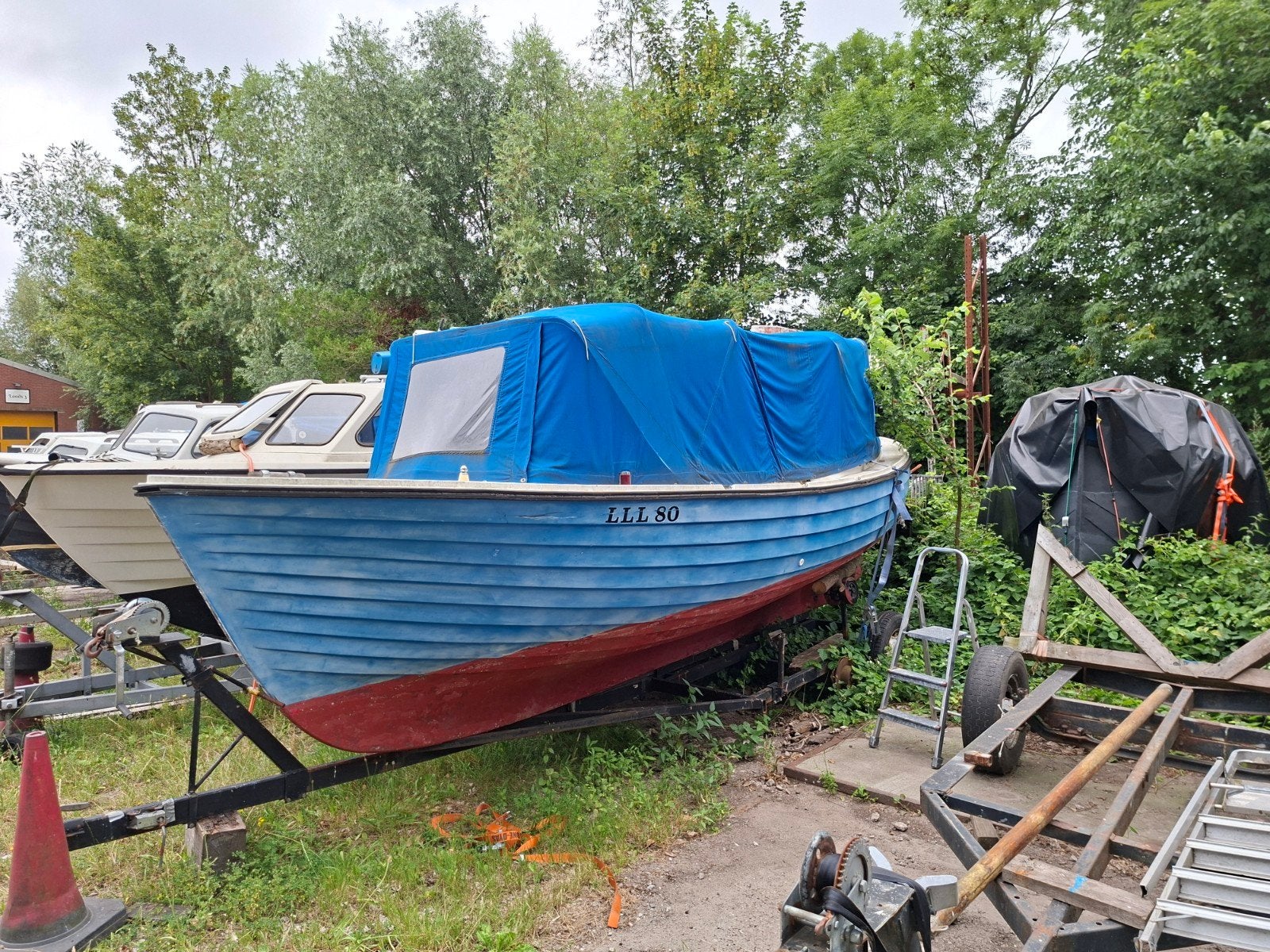 sloep open spitsgat model, Watersport en Boten, Sloepen, Binnenboordmotor, 1.00 - 1.50 meter, //, Diesel