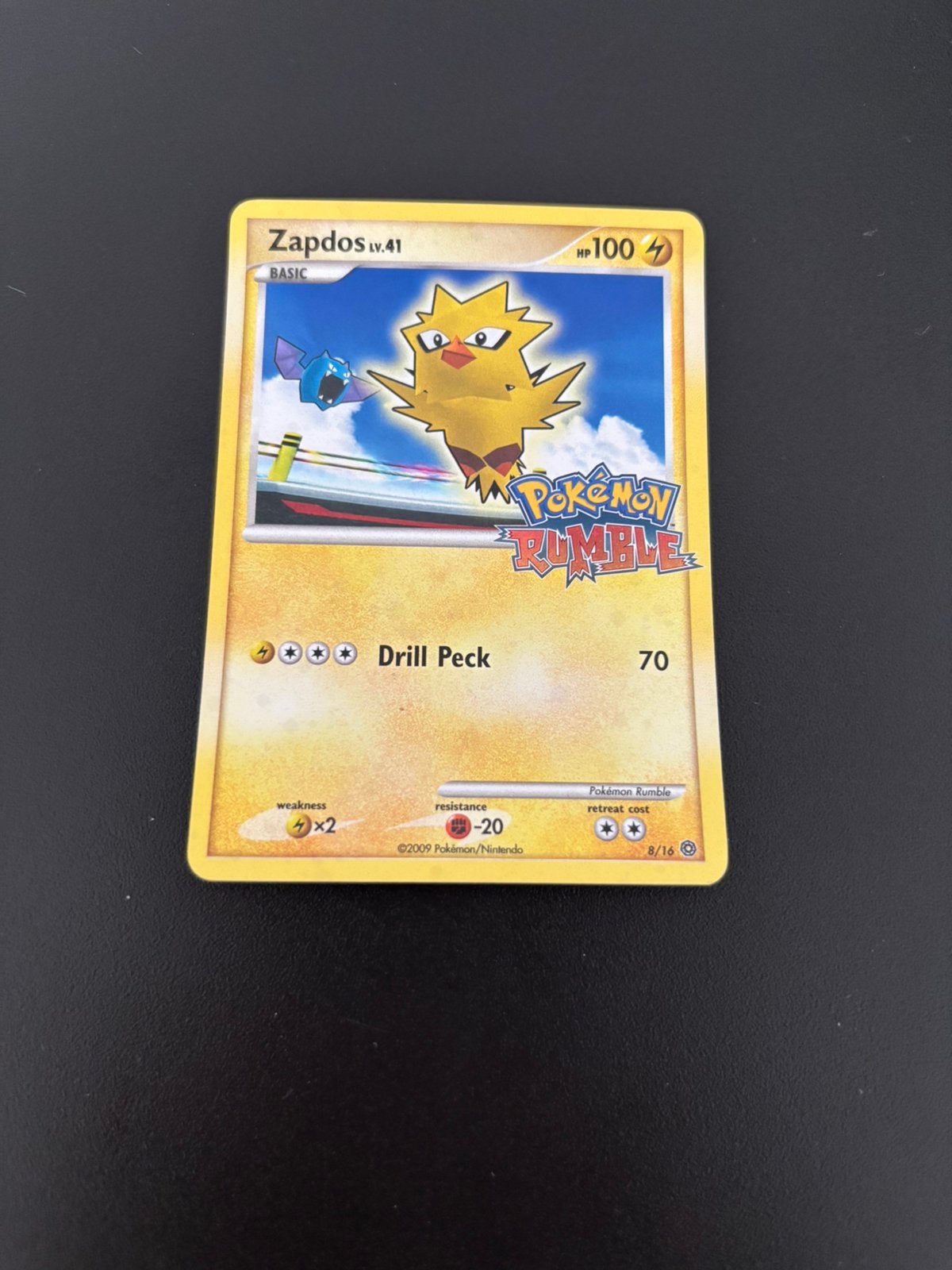 Zapdos 8/16 Rumble, Ophalen of Verzenden, Zo goed als nieuw