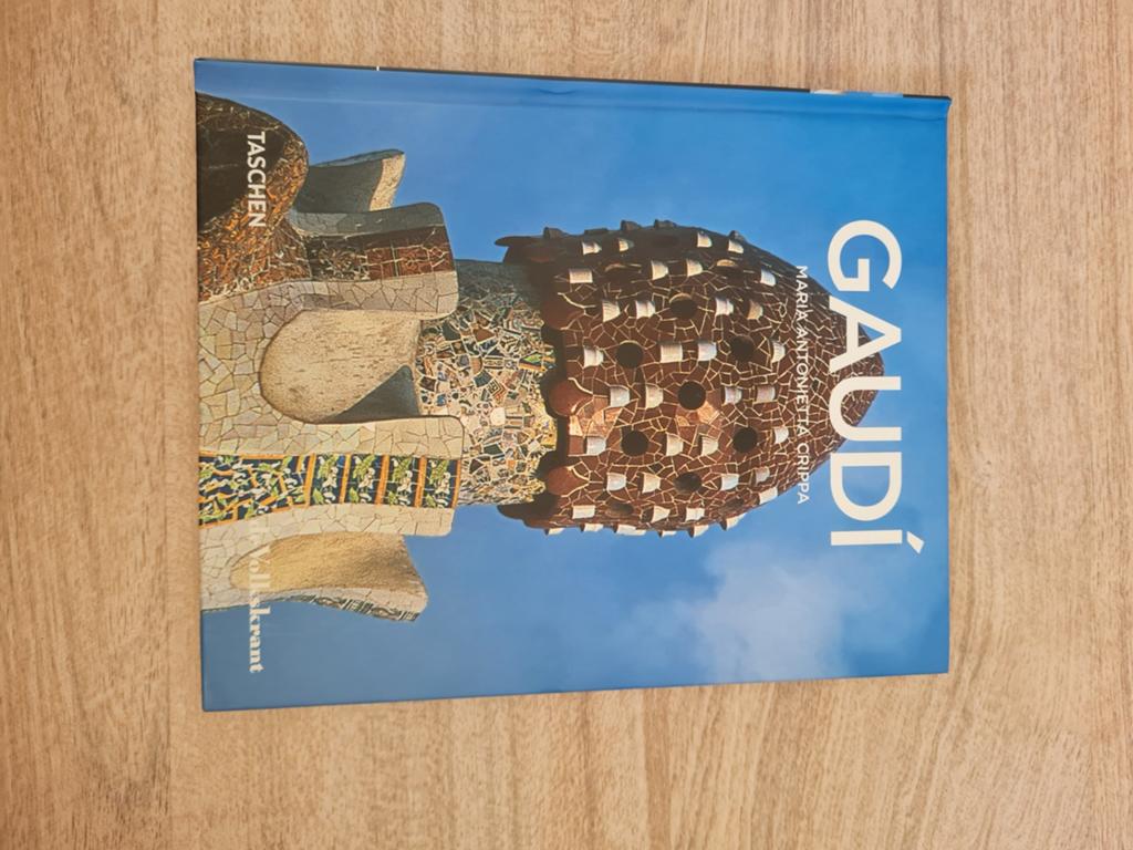 Gaudi - Architectuur Boek - Taschen / de Volkskrant, Ophalen of Verzenden, Zo goed als nieuw, Architecten, Maria Antonietta Crippa