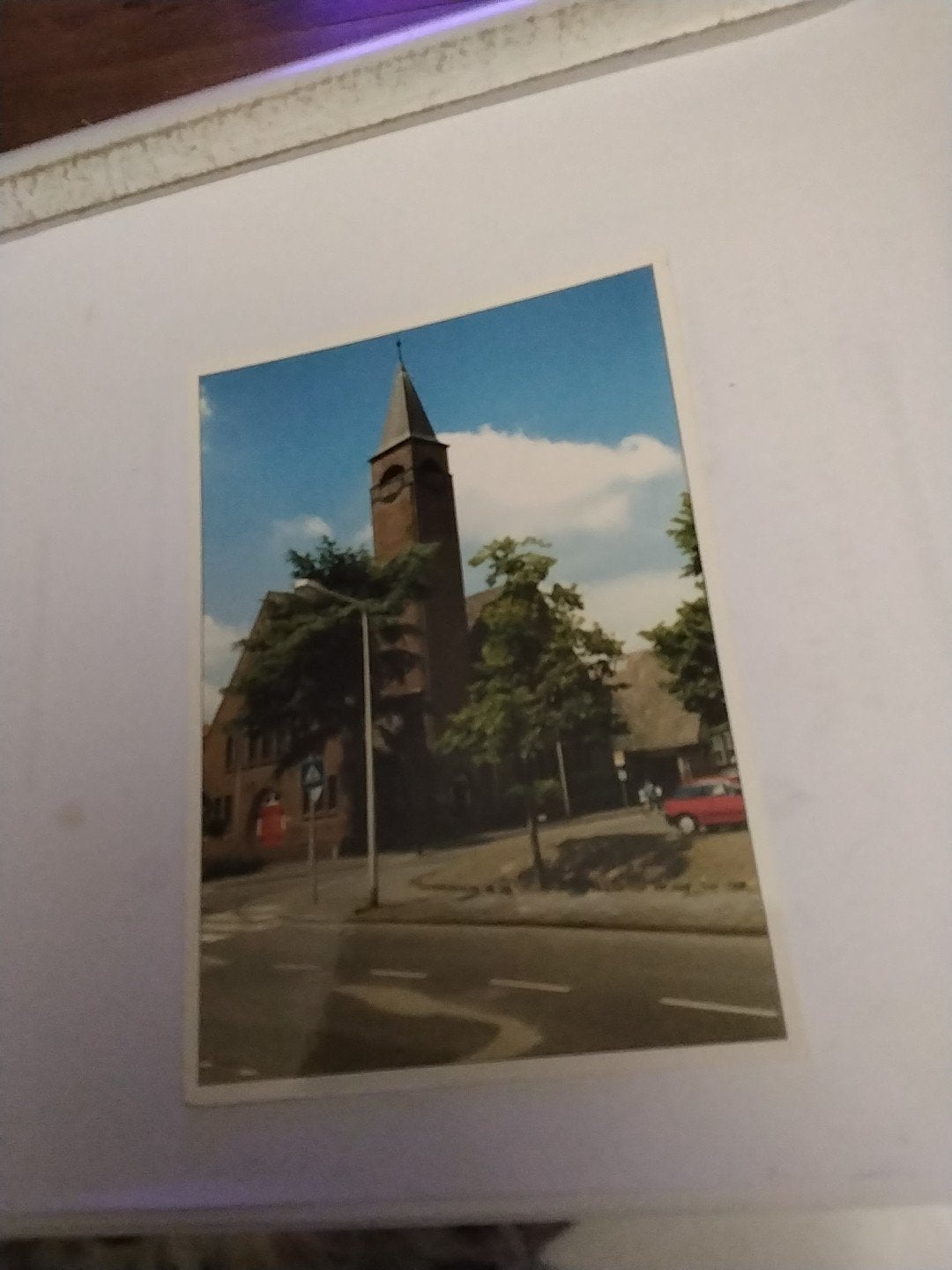 Oude Ansichtkaart Sliedrecht  Geref. Kerk - Ongelopen, Verzamelen, Ophalen of Verzenden, 1980 tot heden, Ongelopen, Zuid-Holland