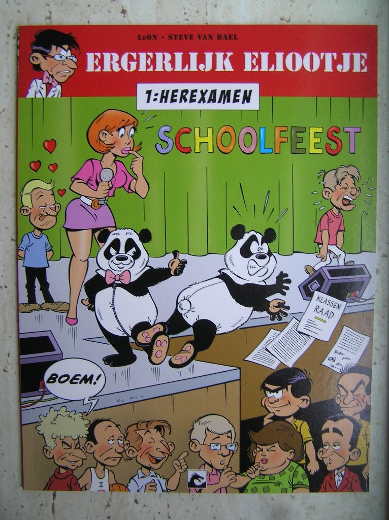 Ergerlijk Eliootje. 1: Herexamen., Eén stripboek, Ophalen of Verzenden, Nieuw
