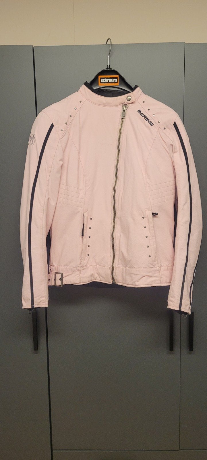 Bering Roze Motorjas Dames - Maat M, Jas | textiel, Ophalen of Verzenden, Bering, Dames