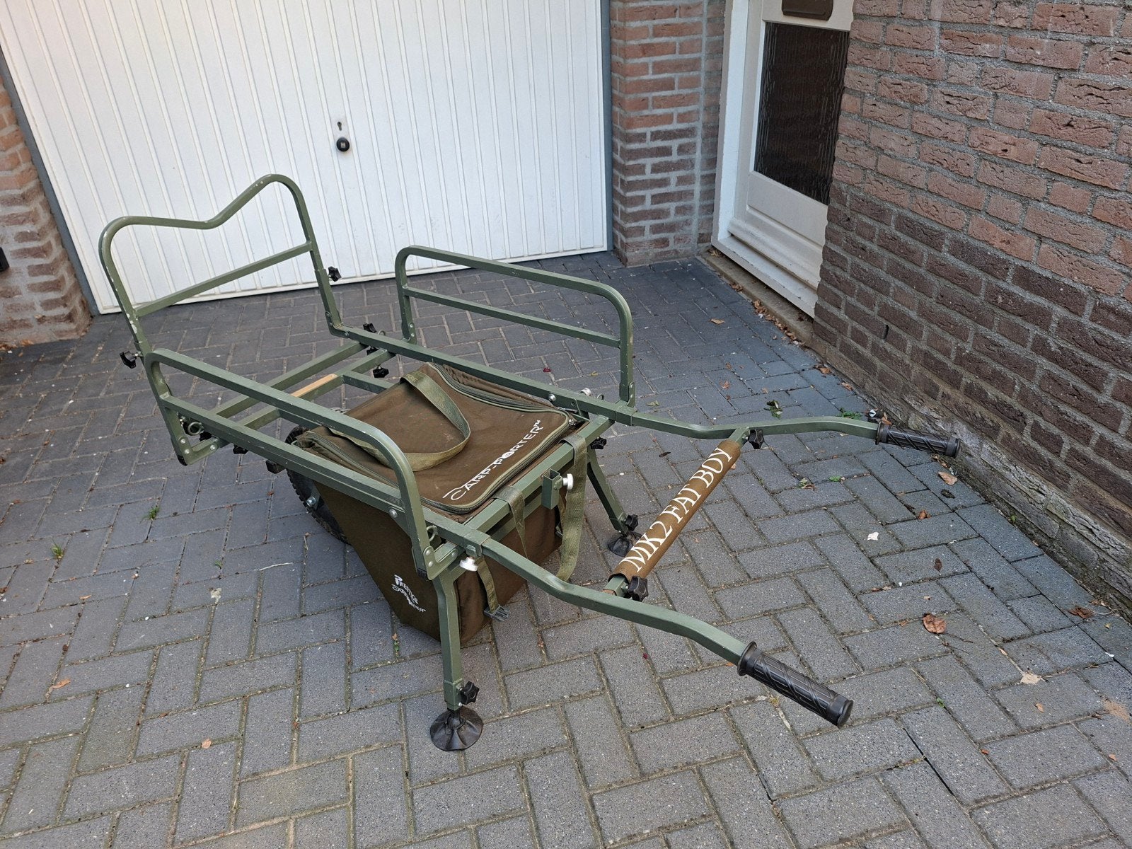 Carp porter mk2 fatboy transportkar barrow, Watersport en Boten, Hengelsport | Karpervissen, Ophalen of Verzenden, Gebruikt, Overige typen