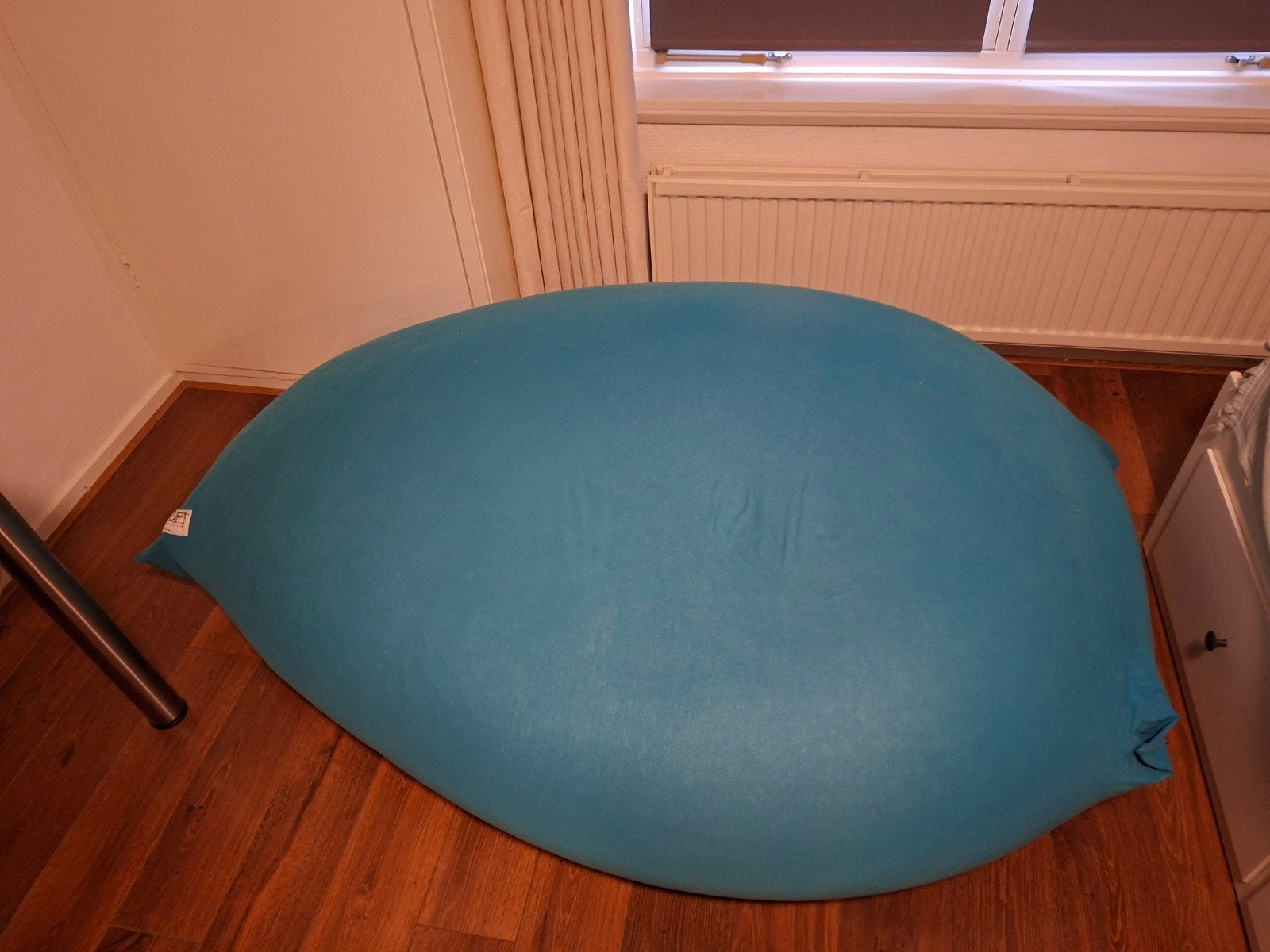 Zitzak, Huis en Inrichting, Ophalen, Gebruikt, Blauw, Zitzak