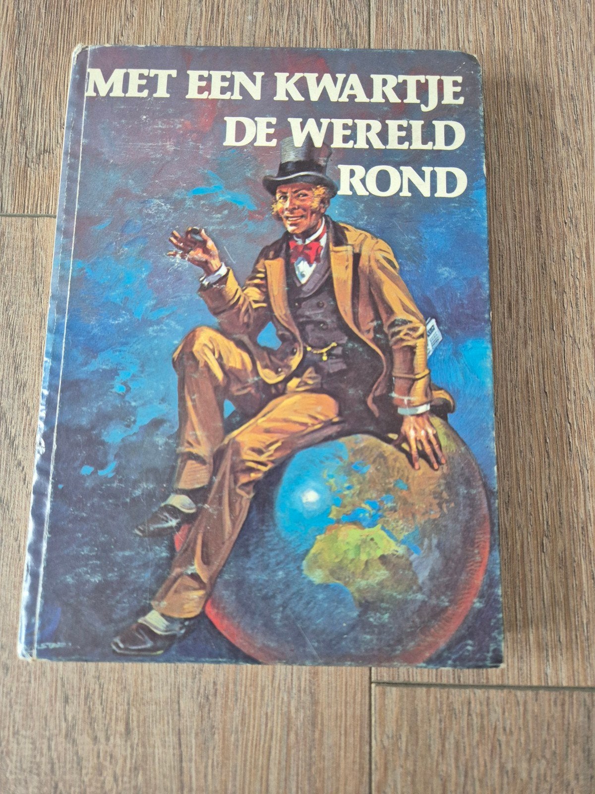 Met een kwartje de wereld rond - Paul d'Ivoi, Ophalen of Verzenden, Gelezen