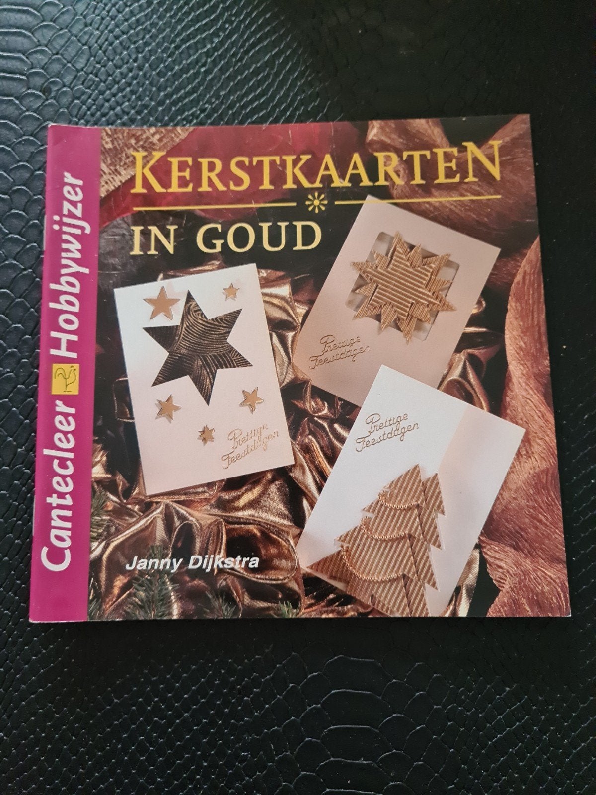 J. Dijkstra - Kerstkaarten in goud, Ophalen of Verzenden, Zo goed als nieuw, J. Dijkstra
