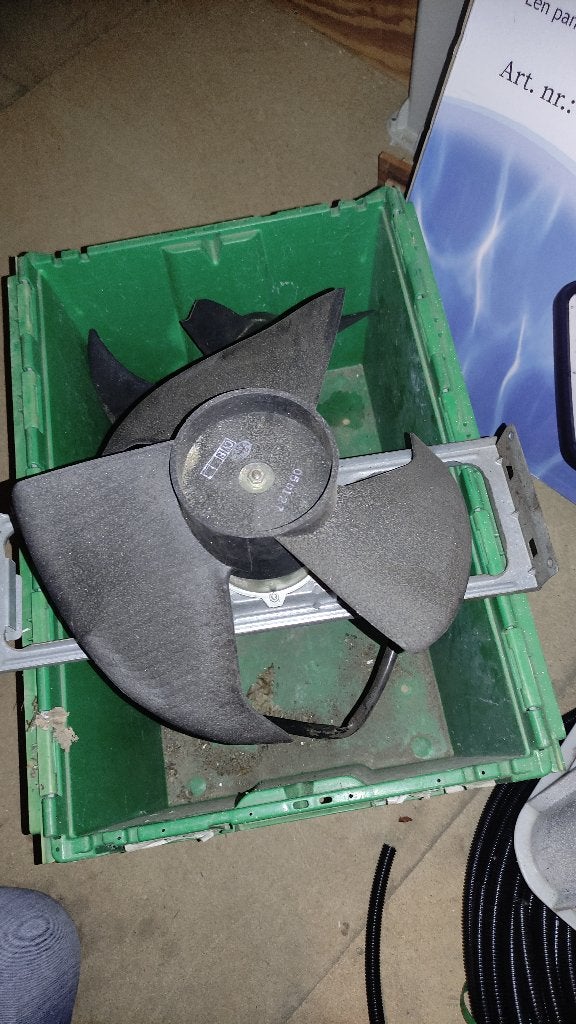Airco onderdelen motor en fan, Gebruikt, Minder dan 60 m³, 3 snelheden of meer, Ophalen of Verzenden