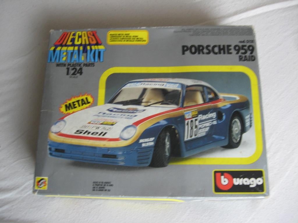 Burago Porsche.959, Ophalen of Verzenden, Zo goed als nieuw, Auto, Bburago