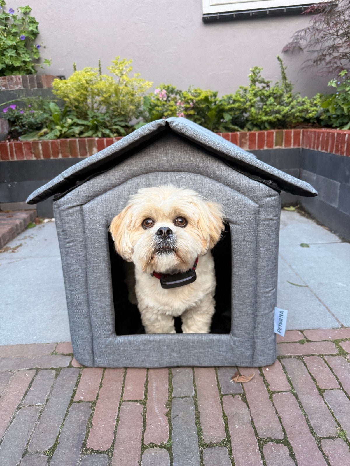 Petsona Hondenhuis opvouwbaar L 46x52x53 cm -, Dieren en Toebehoren, Hondenhokken, Ophalen, Nieuw, 110 cm of meer, Minder dan 65 cm