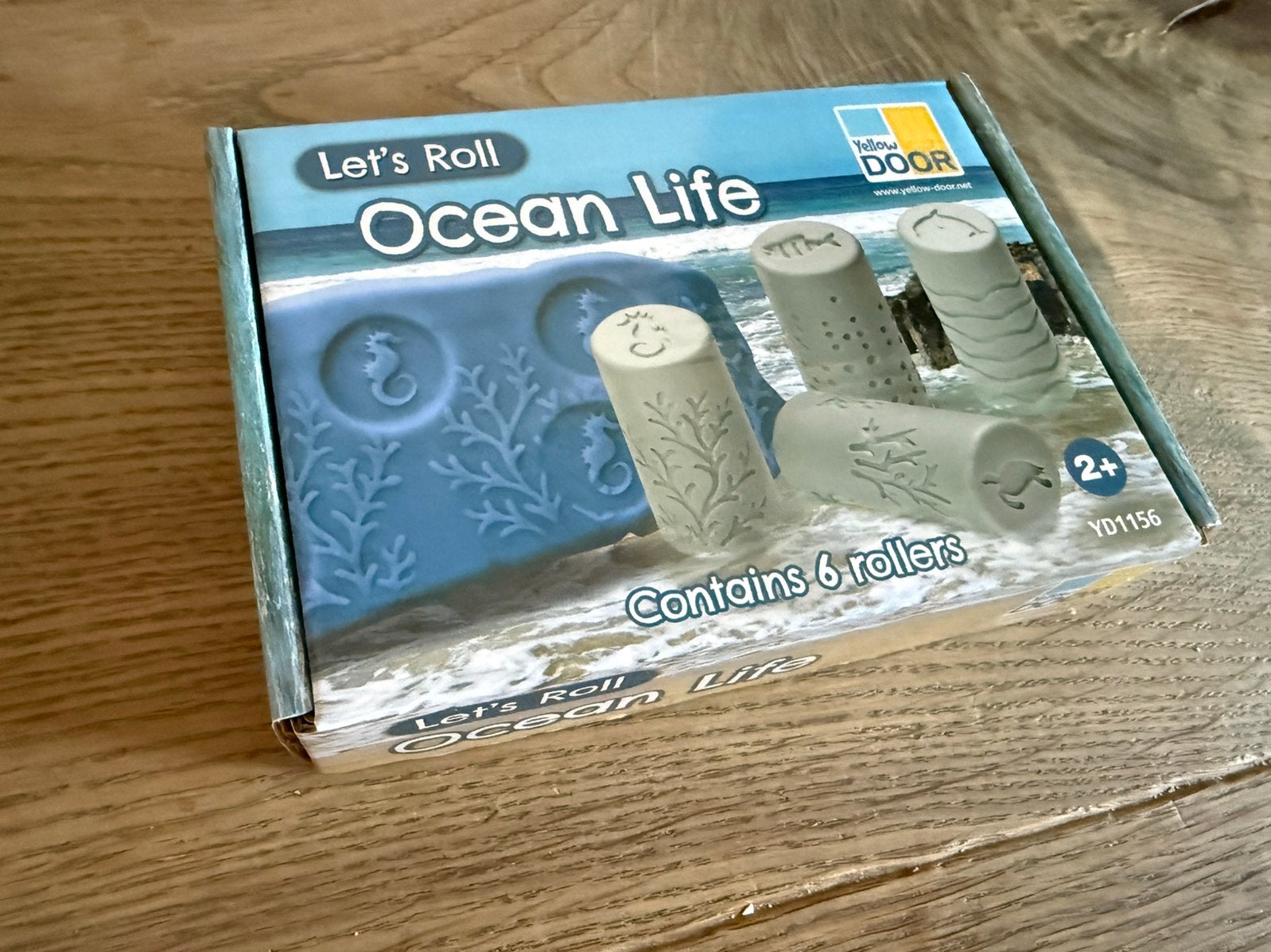 Let’s Roll (Ocean Life) stempel rollers voor klei/zand/deeg, Ophalen of Verzenden, Zo goed als nieuw, Overige typen